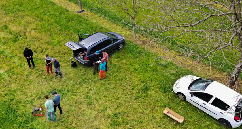 Agribuilders dall'alto