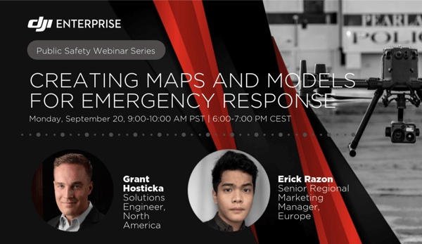 DJI PS Webinar Banner 4 - Emergency Mapping