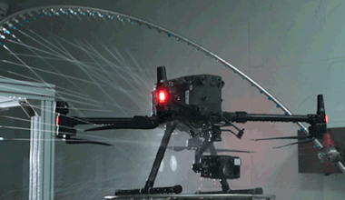 IPX4 spray test for the M300 RTK