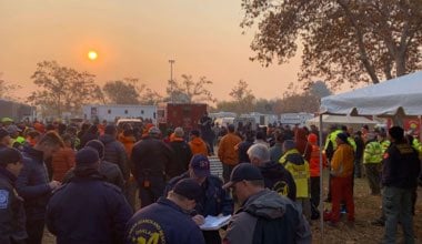 Картографирование пожаров при помощи дронов