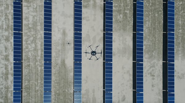 Drohnen und Solarparks