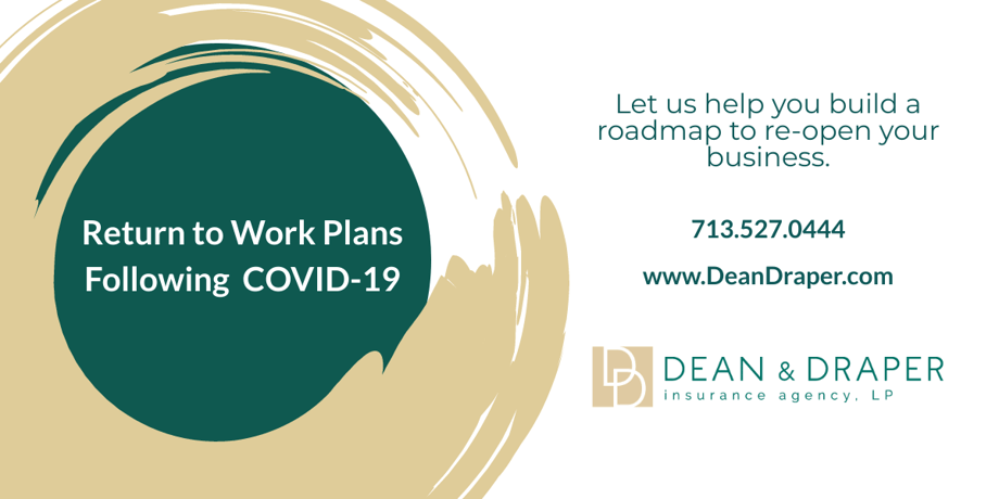Return to Work Plans Following the COVID-19 Pandemic