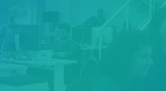 Team Working in Open Office