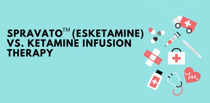 Ketamine Infusion Therapy More Effective at Treating Depression Than Esketamine (SPRAVATO®)