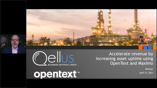 Accelerate revenue by increasing asset uptime using OpenText and Maximo