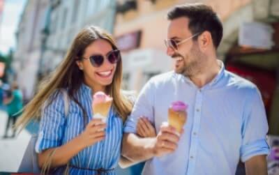 How can eating ice cream make you happier?