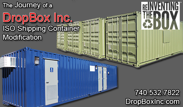 shipping container modification, DropBox Inc, ISO Shipping container, custom ISO shipping container modification, ISO shipping container modification, shipping container modification design, shipping container modification engineering, Portable Solutions Manufacturing, shipping container modification manufacturing, journey of a shipping container modification