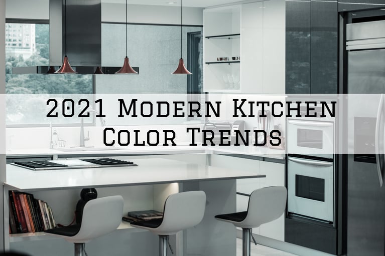 2021 Modern Kitchen Color Trends in Omaha, NE.