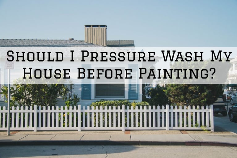 Should I Pressure Wash My House In Omaha, NE Before Painting?