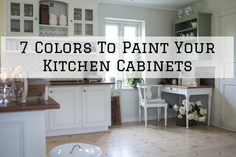 7 Colors to Paint Your Kitchen Cabinets