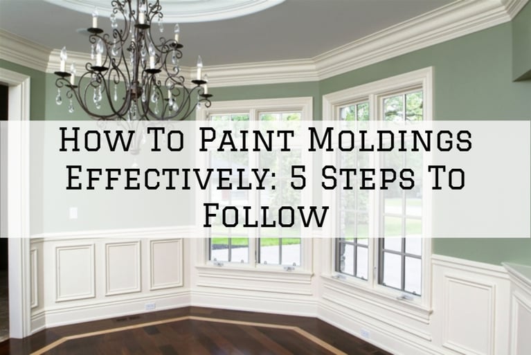 How To Paint Moldings Effectively In Omaha, NE: 5 Steps To Follow