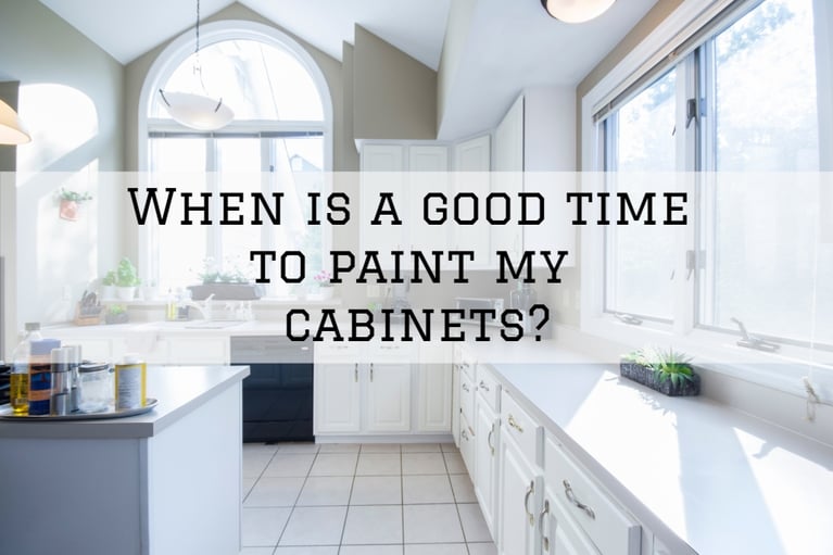 When is a Good Time to Paint My Cabinets?