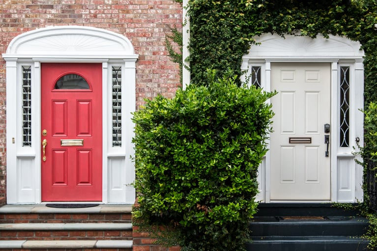 2021 Front Door Paint Color Trends in Omaha, NE