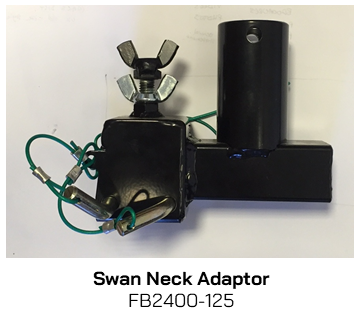 FB2400-125 Swan Neck Adaptor