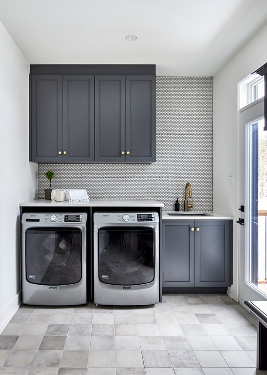 Countertop Over Washer Dryer Design Ideas