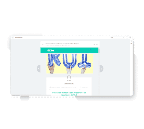 Imagem animada mostrando telas de conteúdos no Skore. Um vídeo, um arquivo PDF e uma página embedada. Imagem animada mostrando telas de conteúdos no Skore. Um vídeo, um arquivo PDF e uma página embedada.