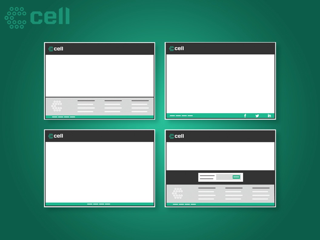 Unlimited Footer Layouts