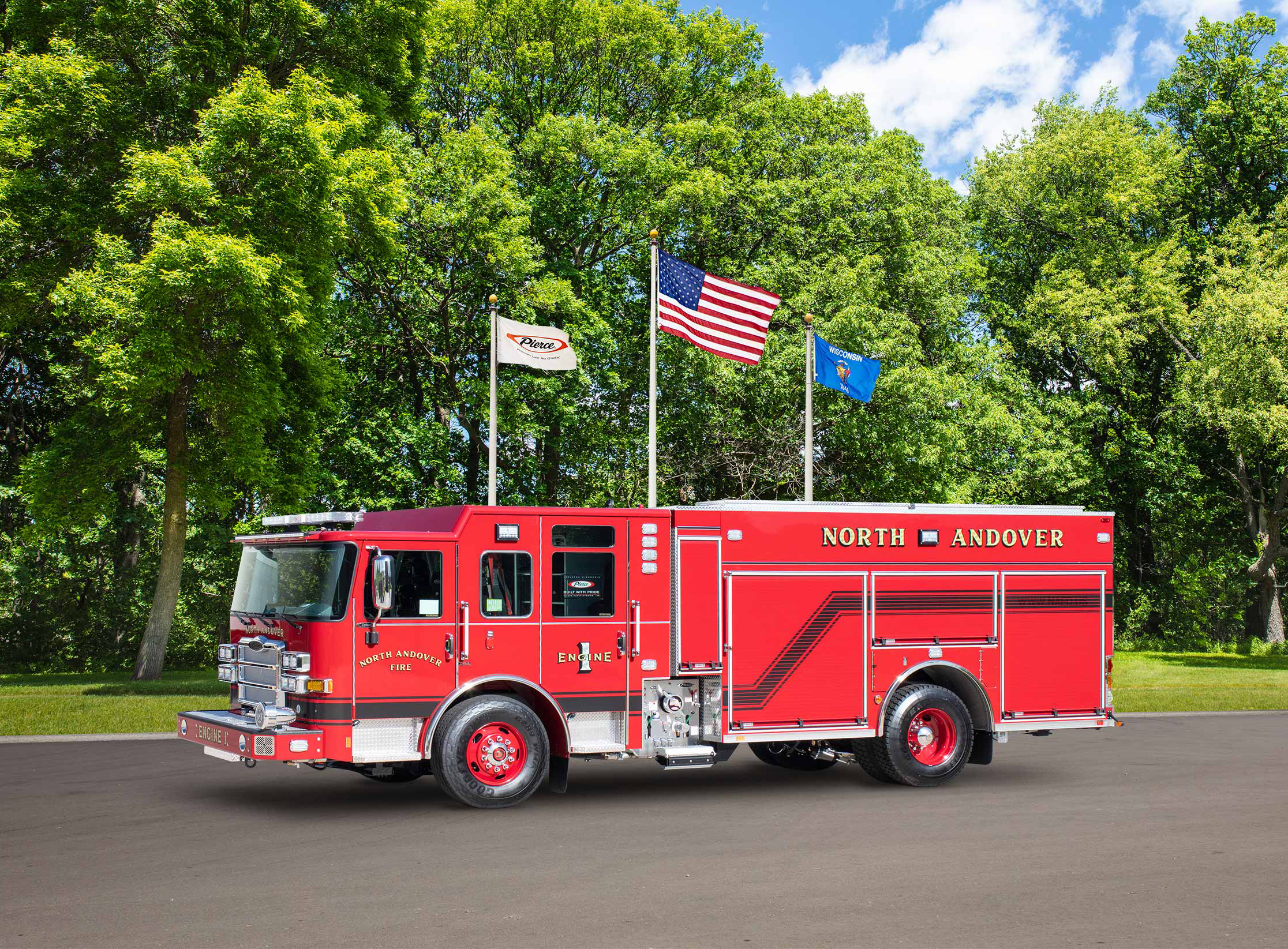 Enforcer Pumper delivered to North Andover Fire Department                     