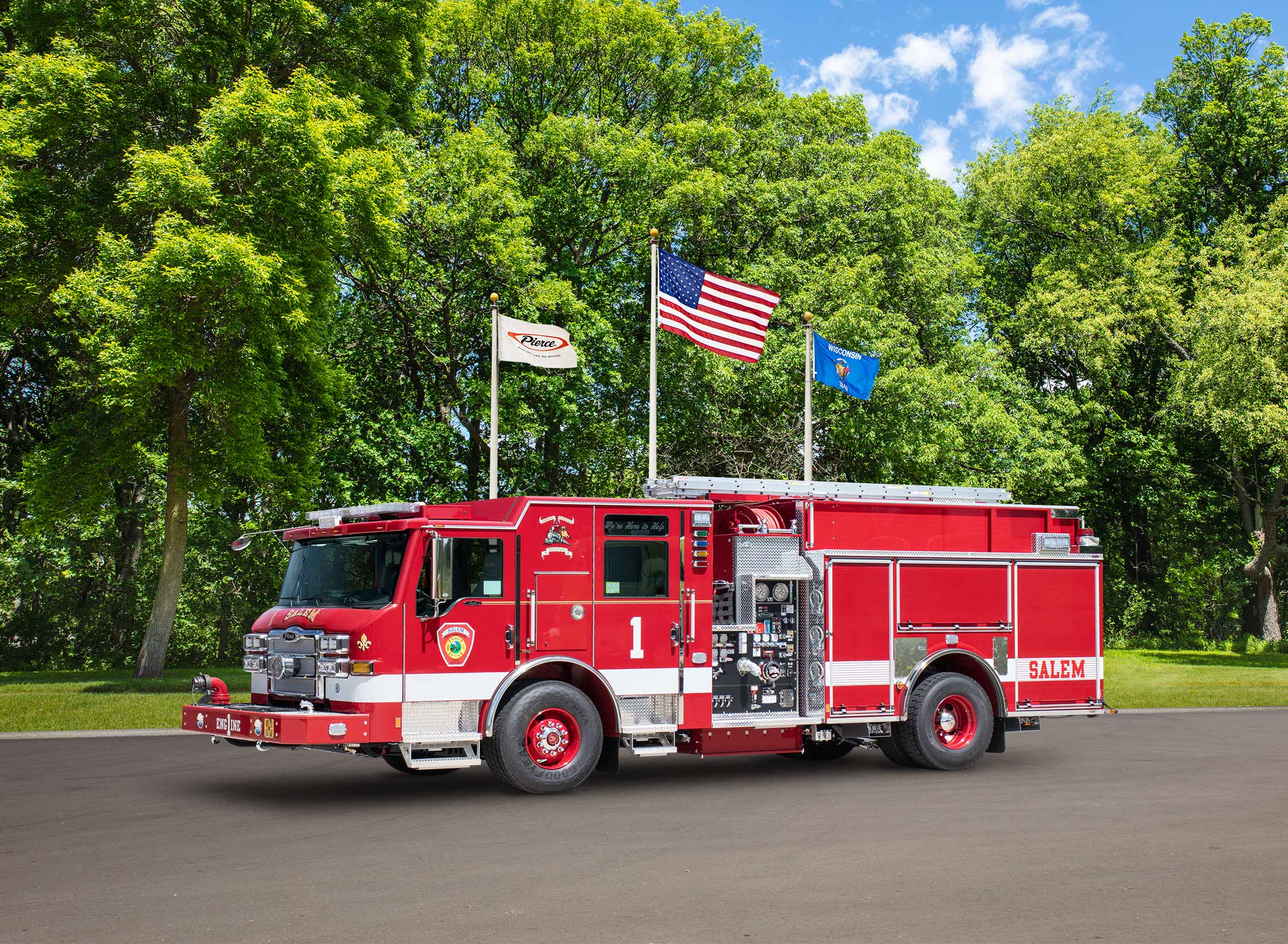 Impel Pumper delivered to Salem Fire Department                             