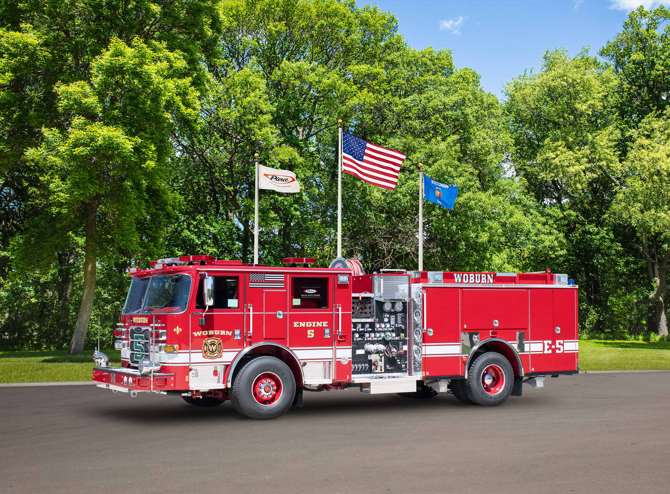 Arrow XT Pumper delivered to Woburn Fire Department                            