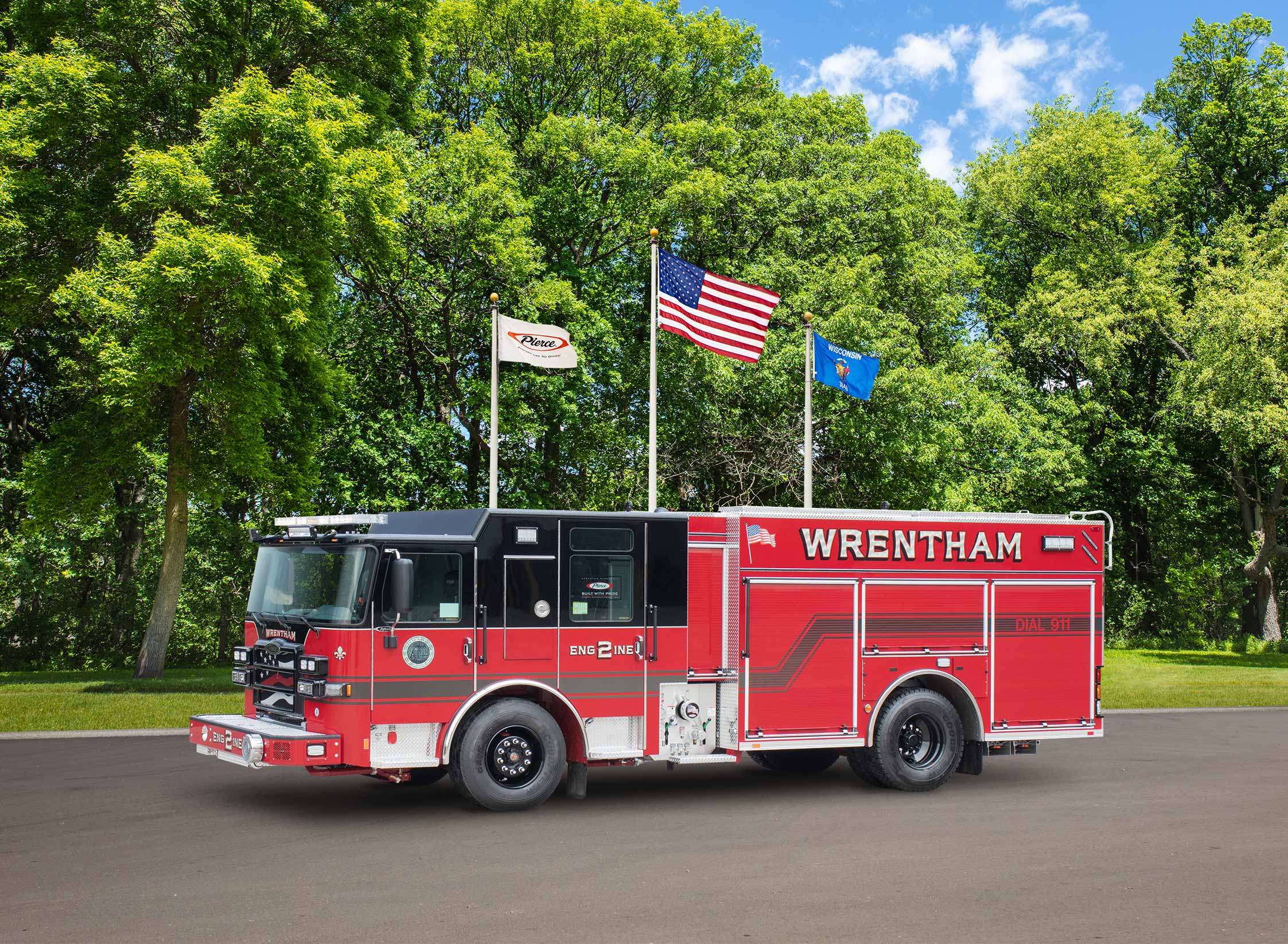 Enforcer Pumper delivered to Wrentham Fire Department 