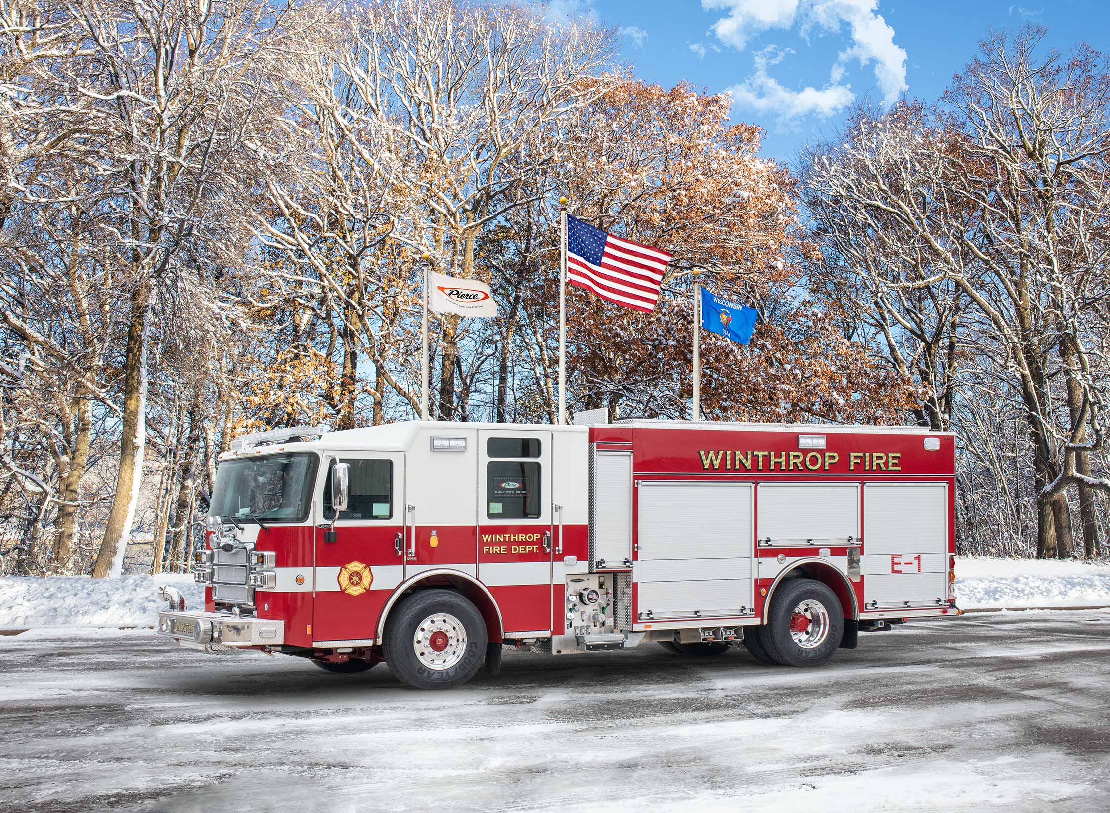 Enforcer Pumper delivered to Winthrop Fire Department 