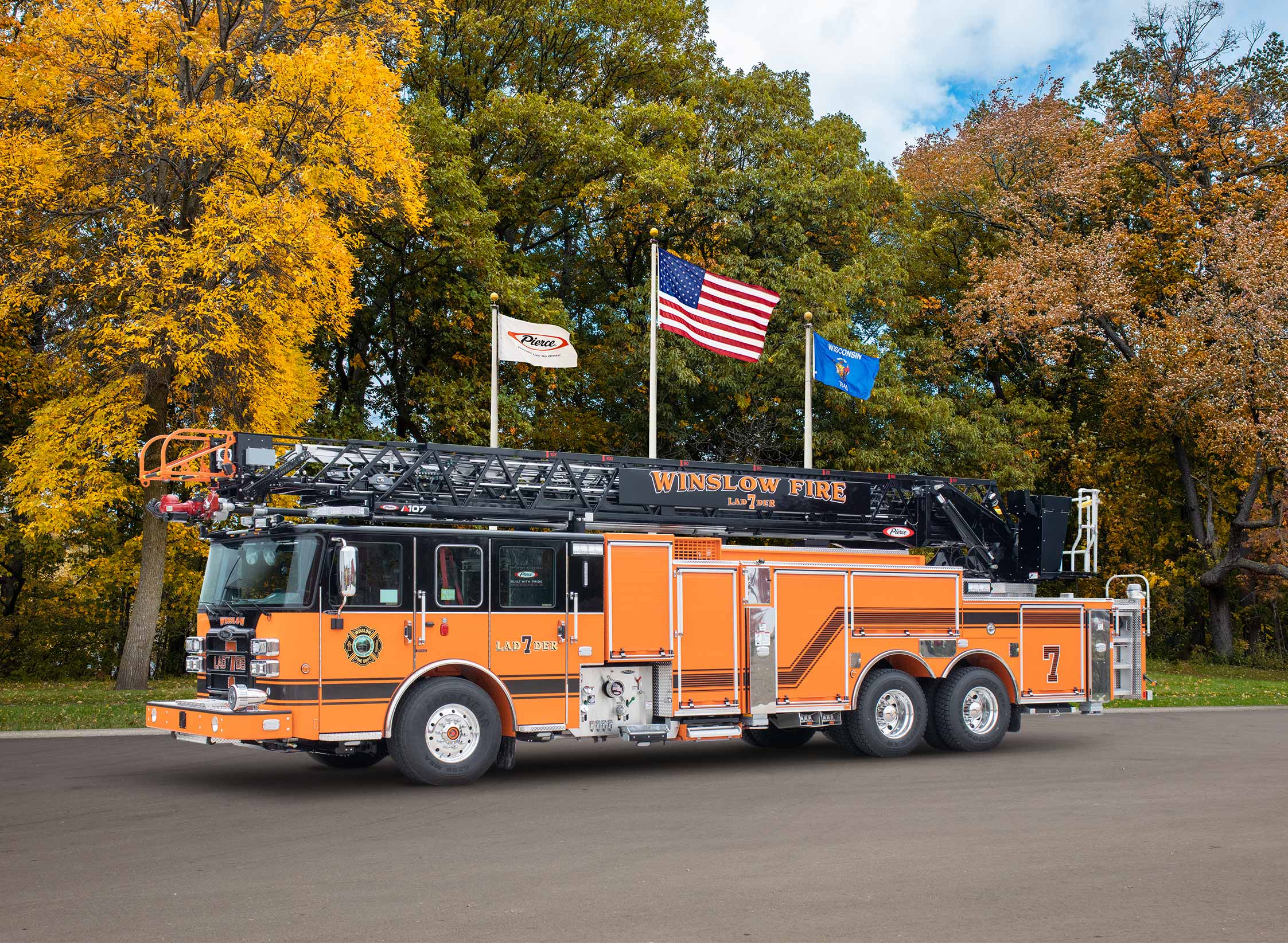Enforcer Aerial delivered to Winslow Fire Department 