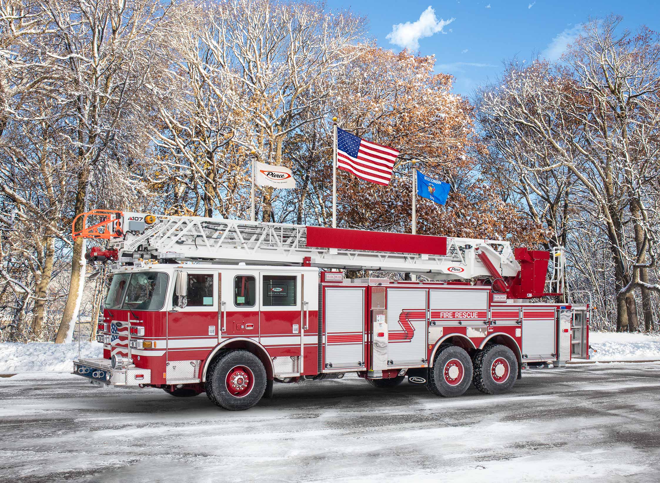 Arrow XT Aerial delivered to Falmouth Fire & Rescue 