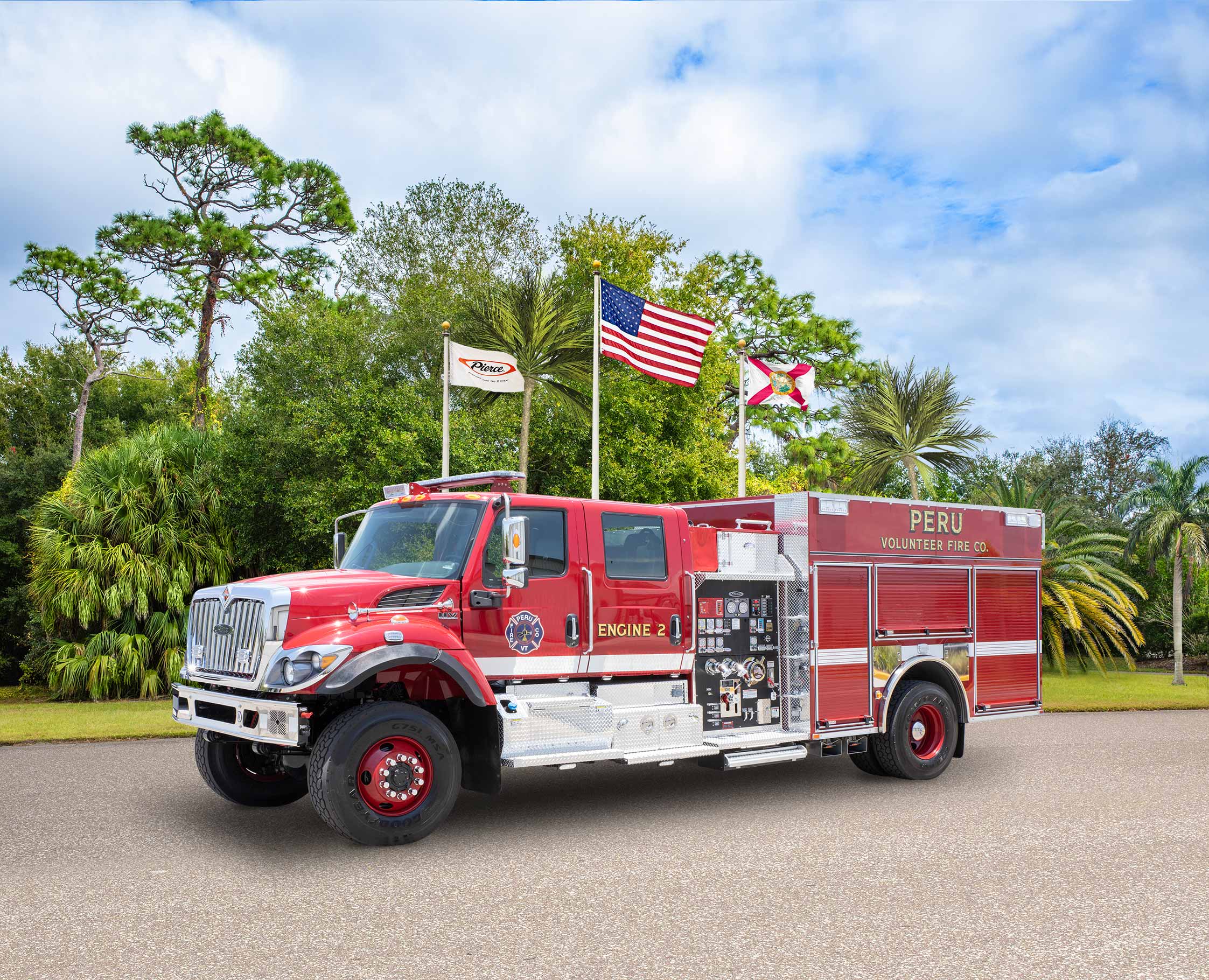 Navistar/International Pumper delivered to Peru Fire Department