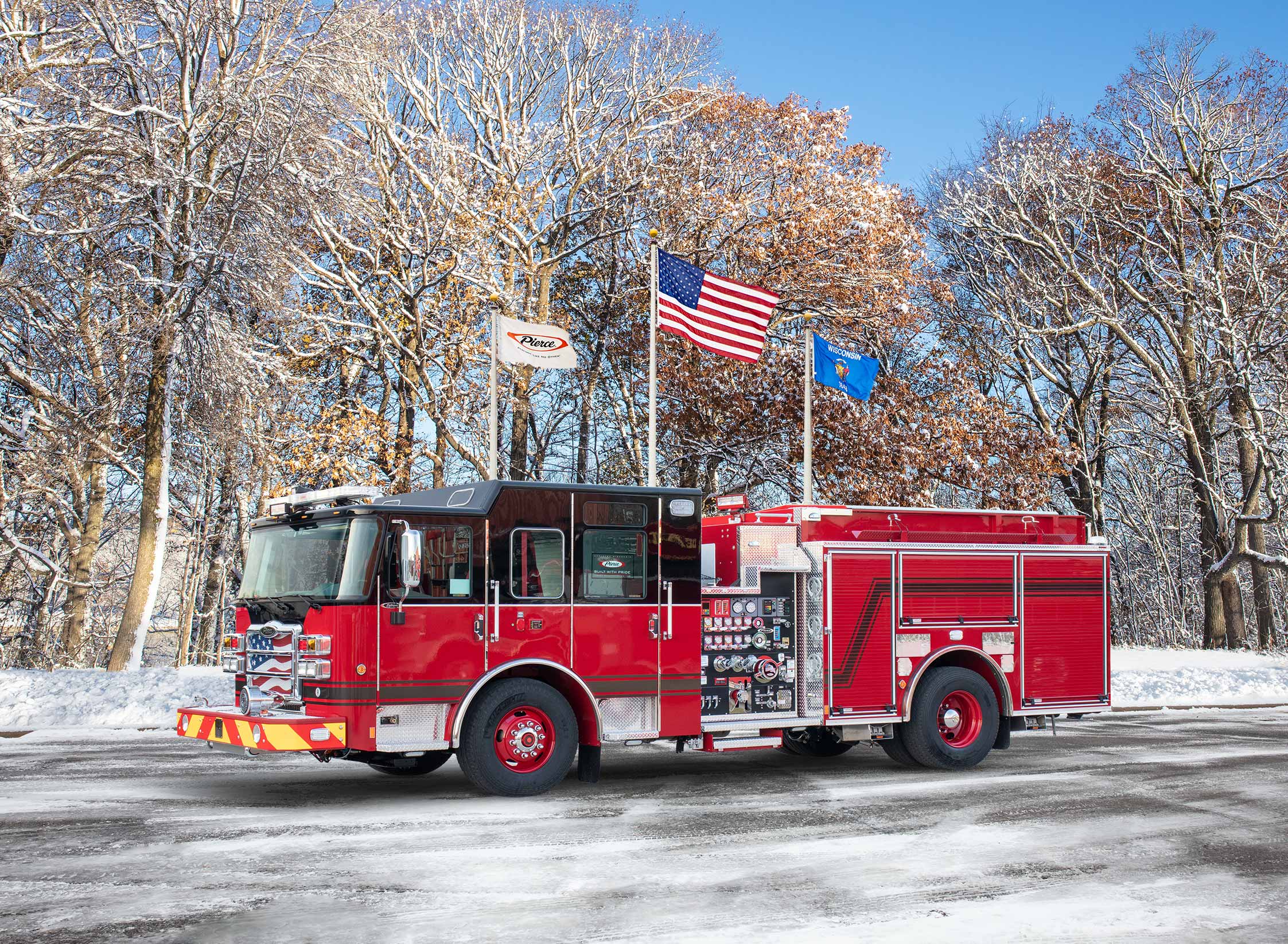 Enforcer Pumper delivered to Attleboro Fire Department                         