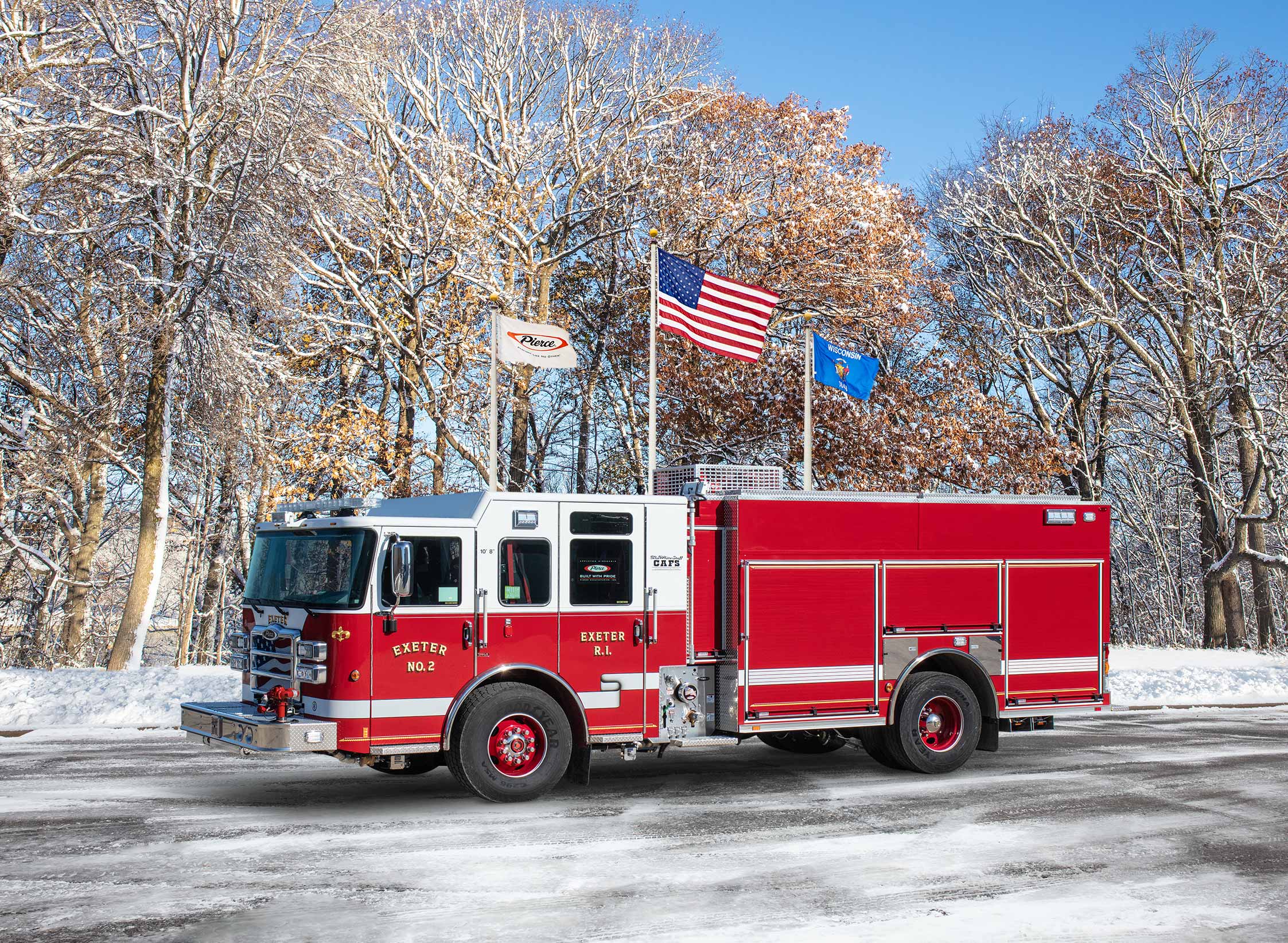 Enforcer Pumper delivered to Exeter Fire Department No.2