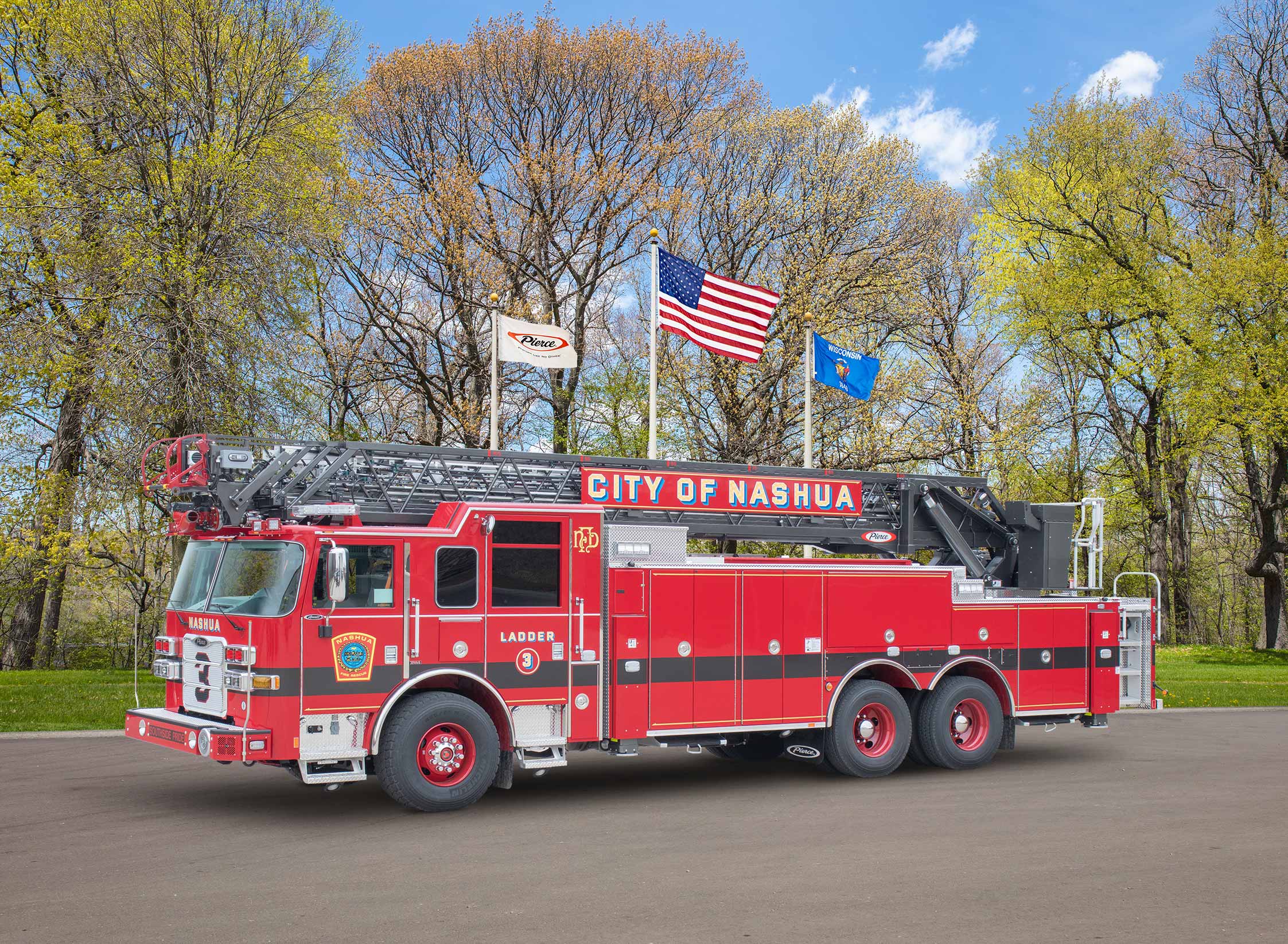 Arrow XT Aerial delivered to Nashua Fire Department                            