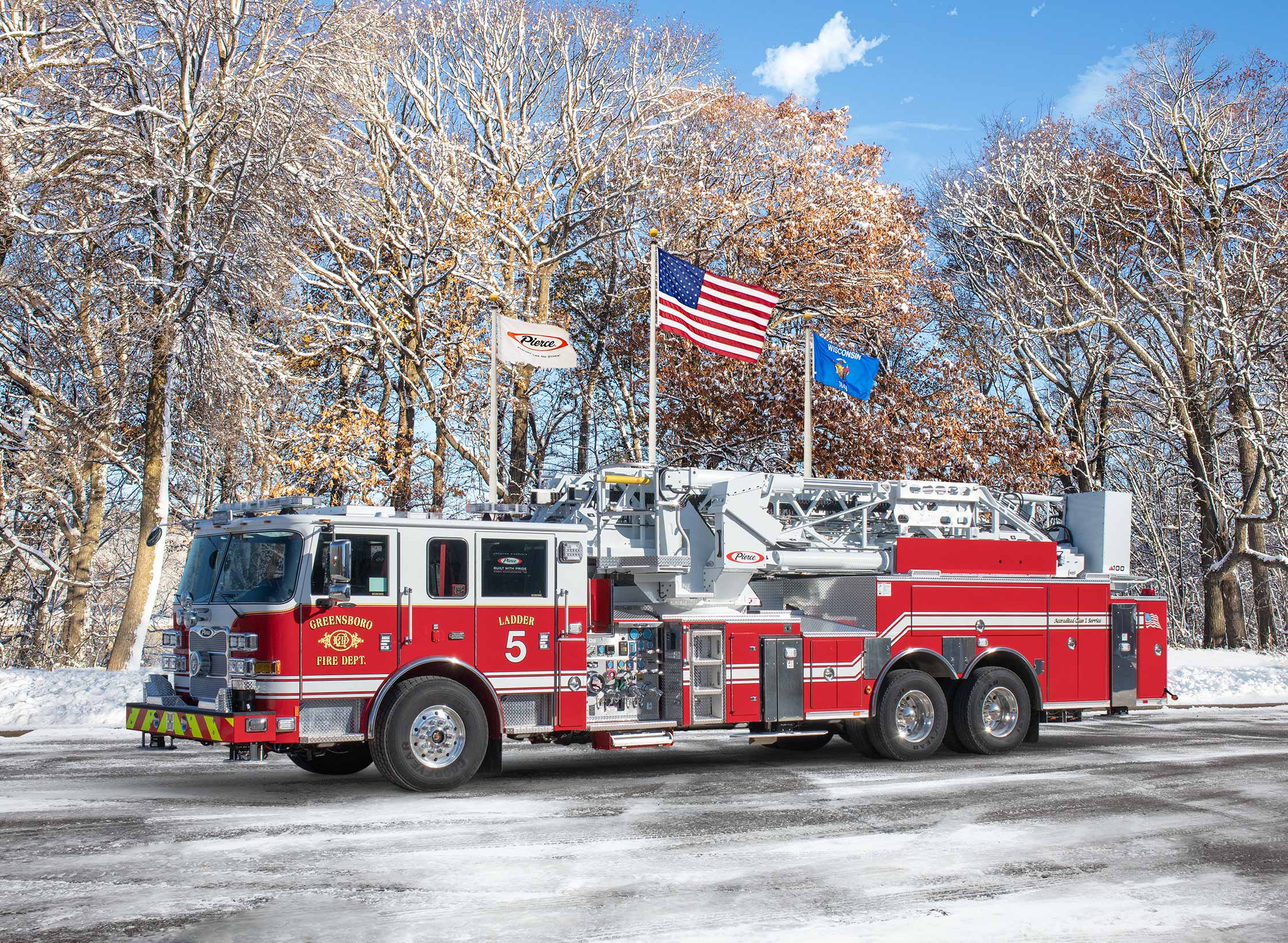 Greensboro Fire Department Aerial