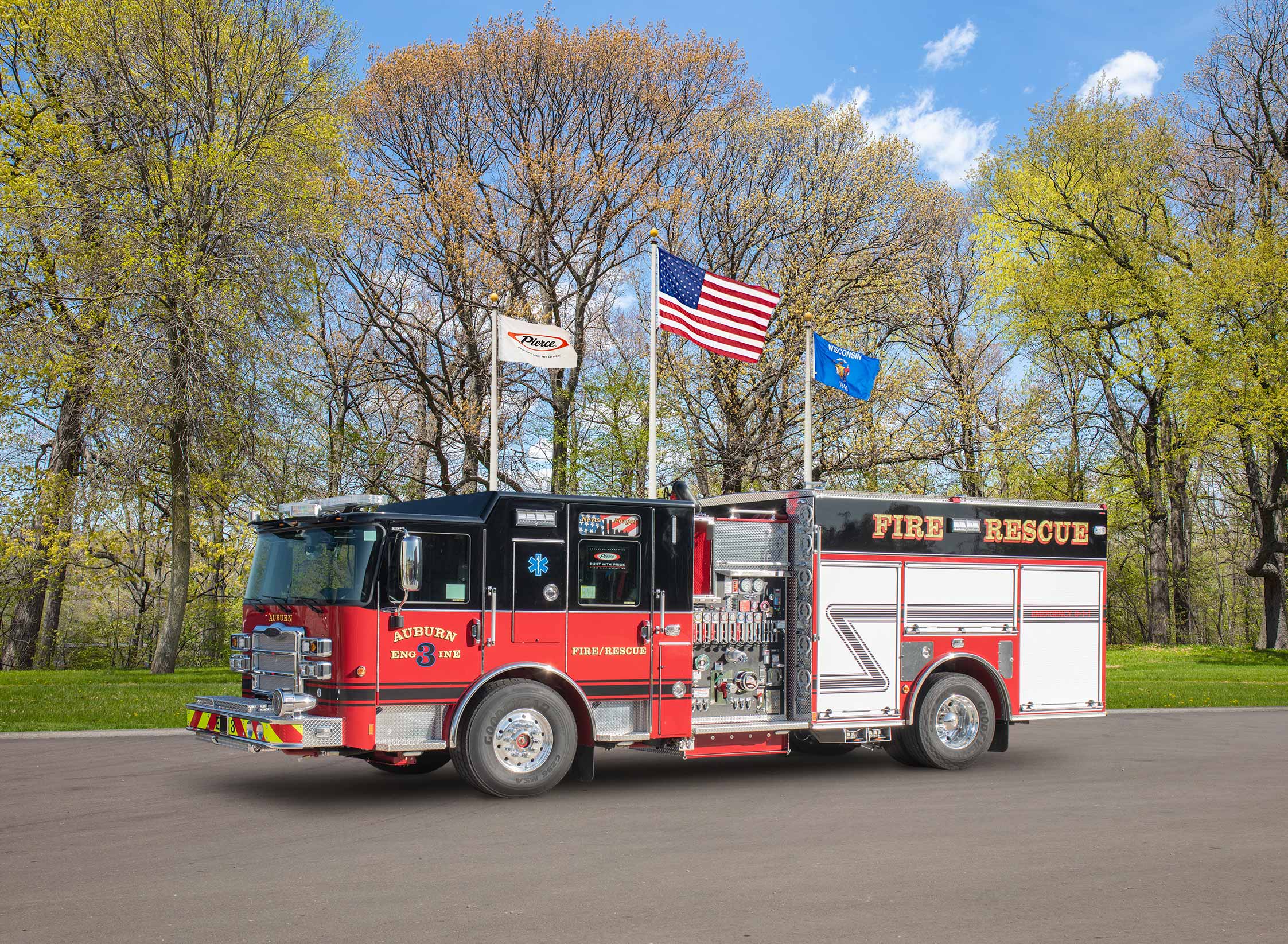 Enforcer Pumper delivered to Auburn Fire Department