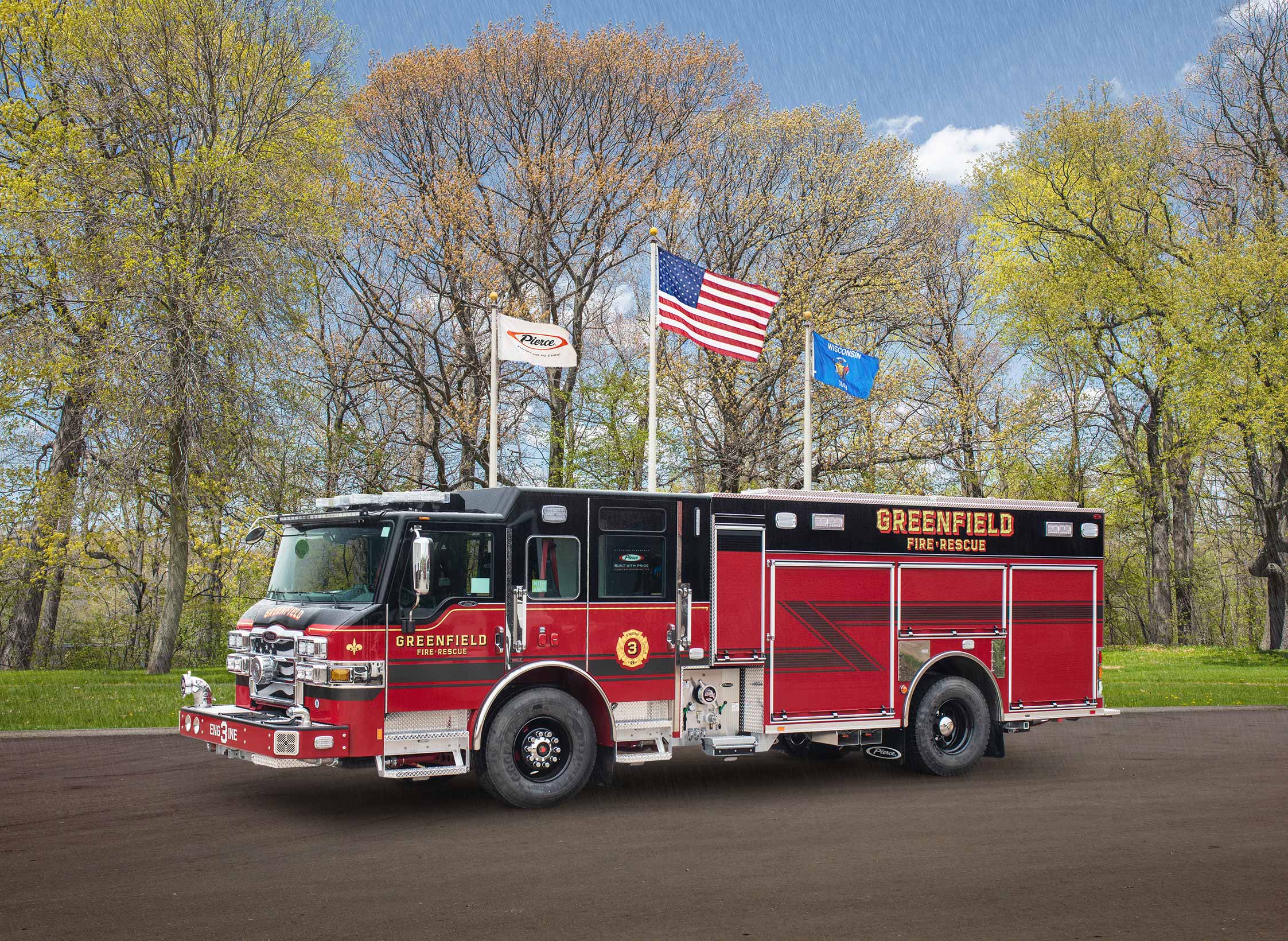 Impel Pumper delivered to Greenfield Fire Department                        