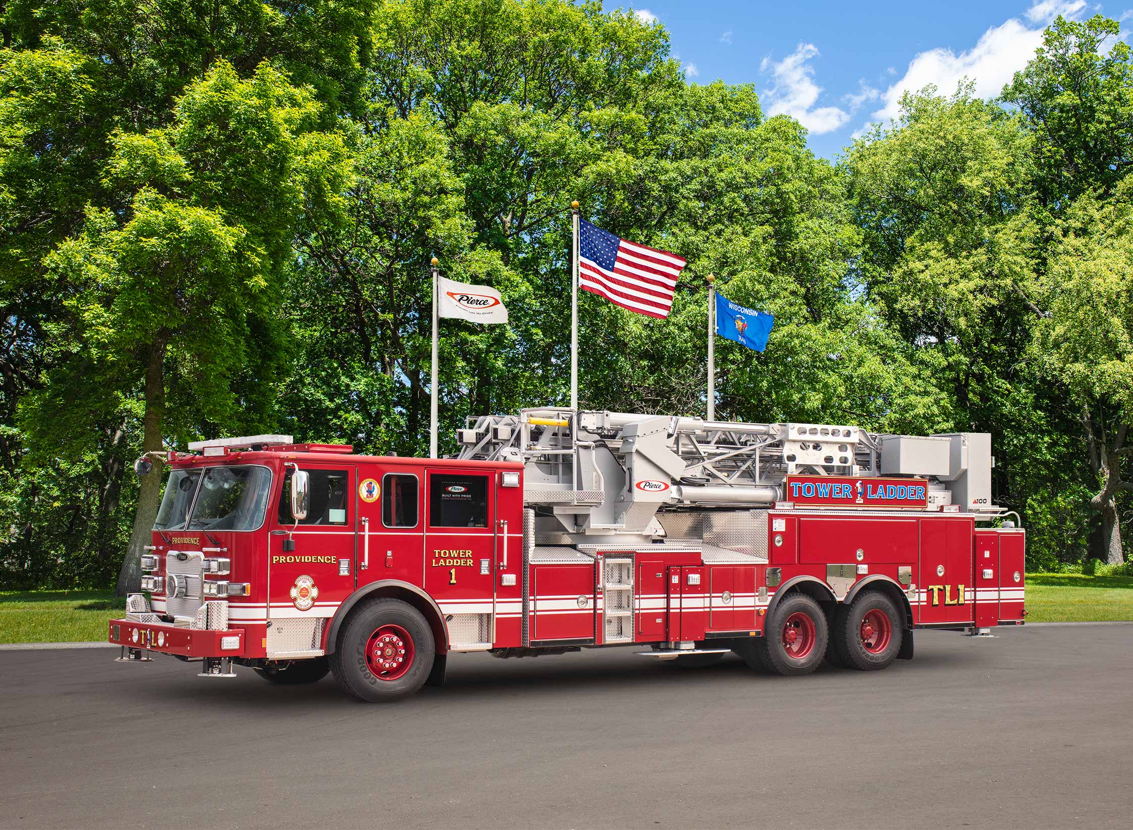 Arrow XT Aerial delivered to Providence Fire Department
