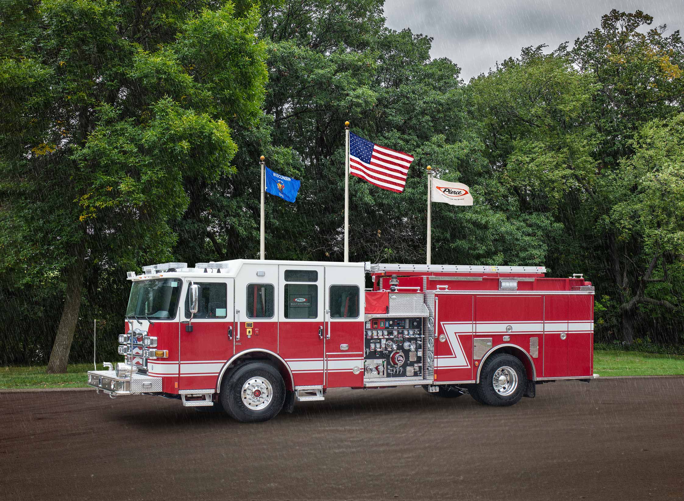Enforcer Pumper delivered to Dennis Fire Department                            