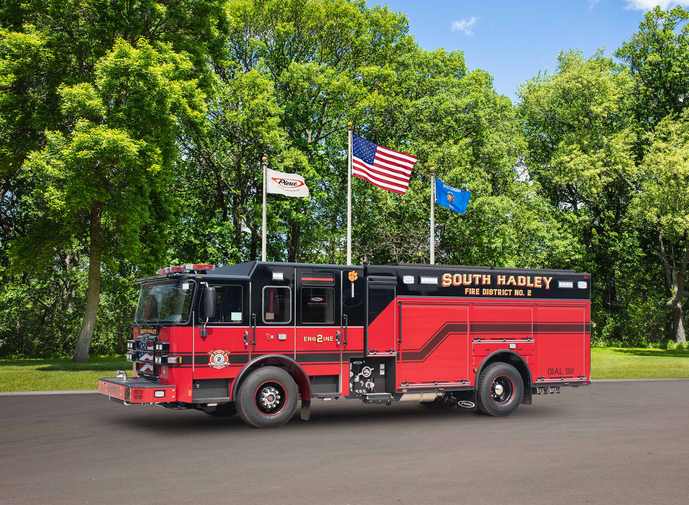 Enforcer Pumper delivered to South Hadley Fire District No.2                      