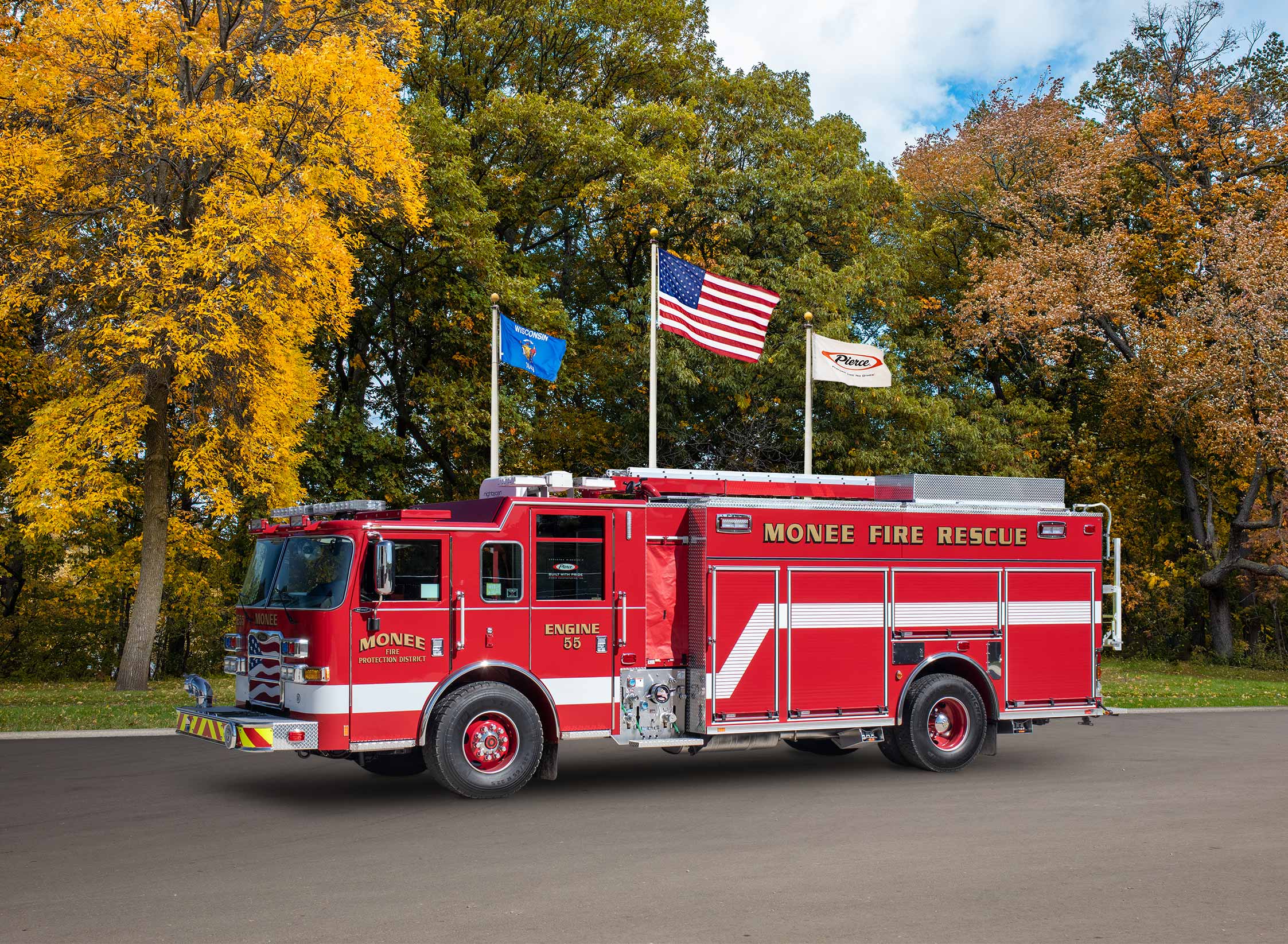 Monee Fire Protection District - Pumper – Pumper | Pierce | Monee, Illinois