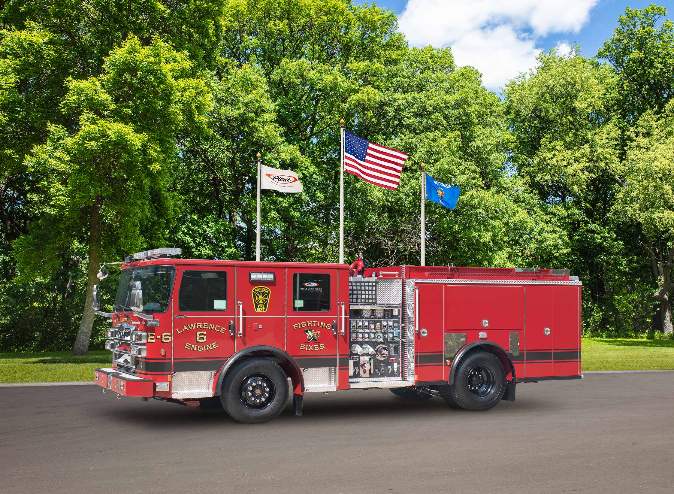 Enforcer Pumper delivered to Lawrence Fire Department