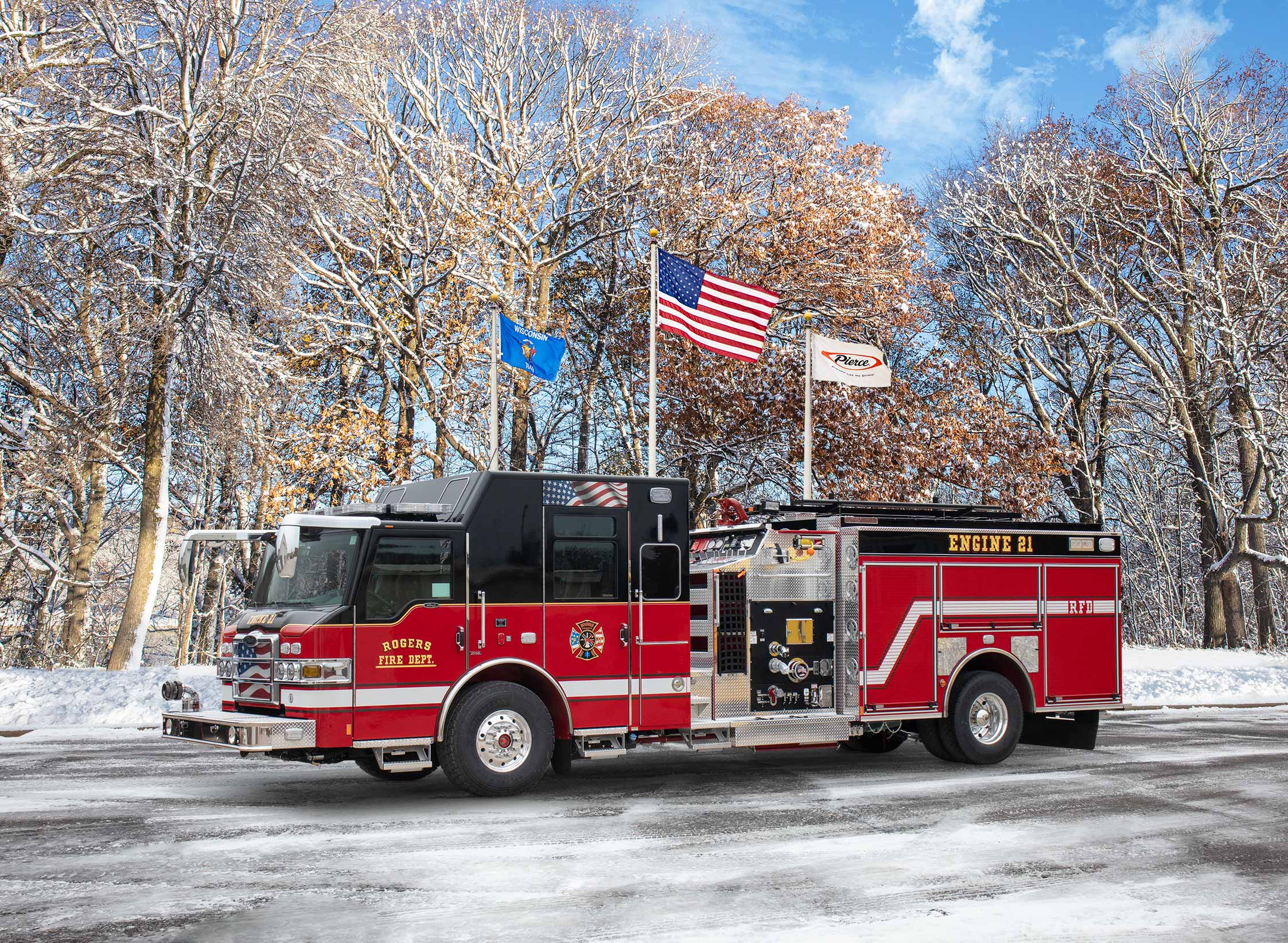 Rogers Fire Department - Pumper – Pumper | Pierce | Rogers, Minnesota