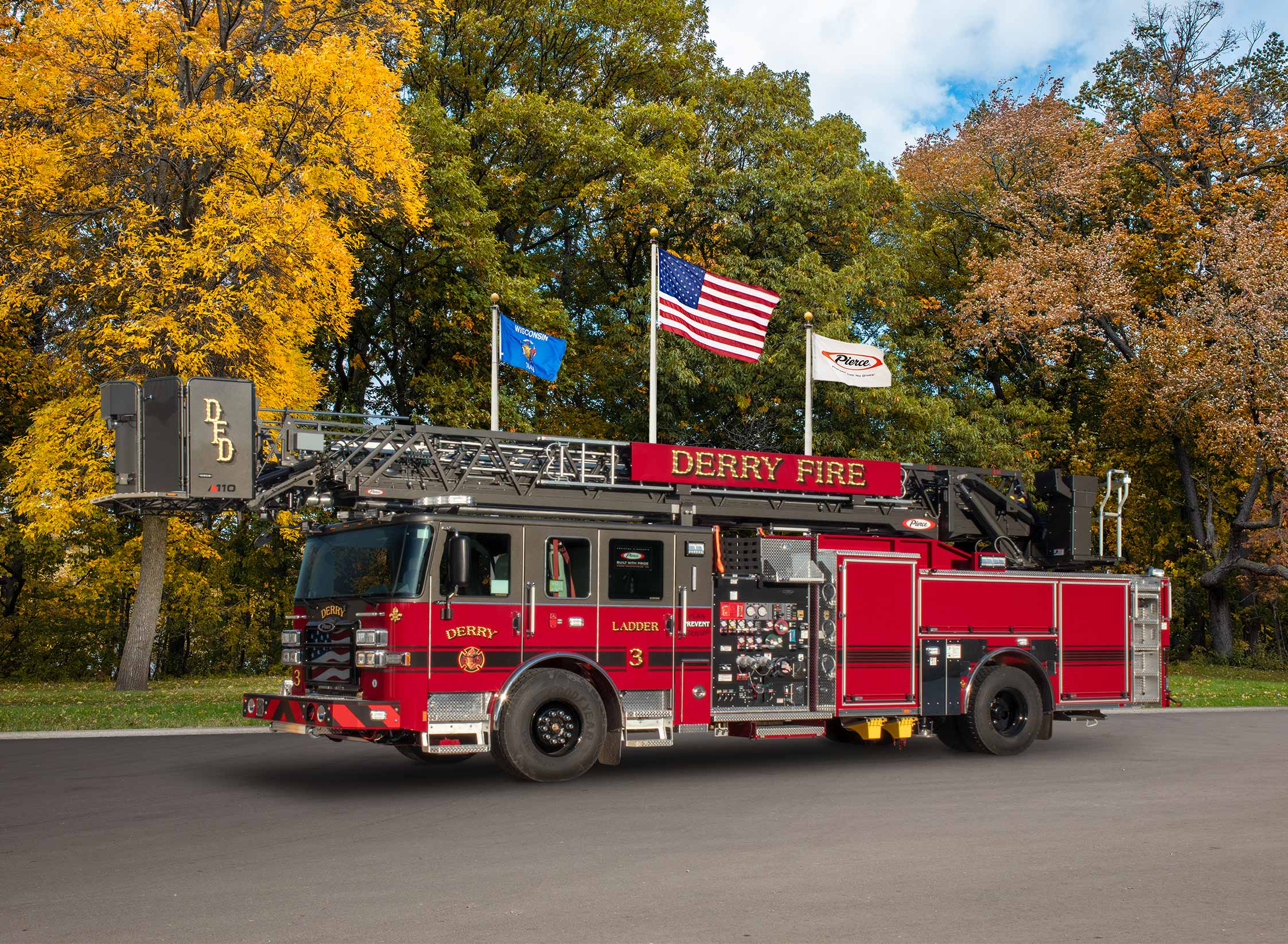 Enforcer Aerial delivered to Derry Fire Department                             