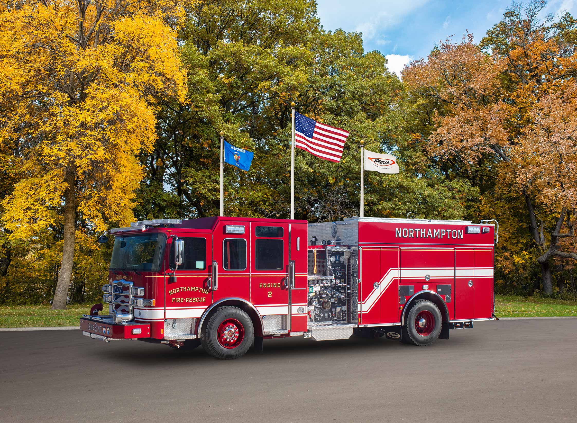 Enforcer Pumper delivered to Northampton Fire Department                       