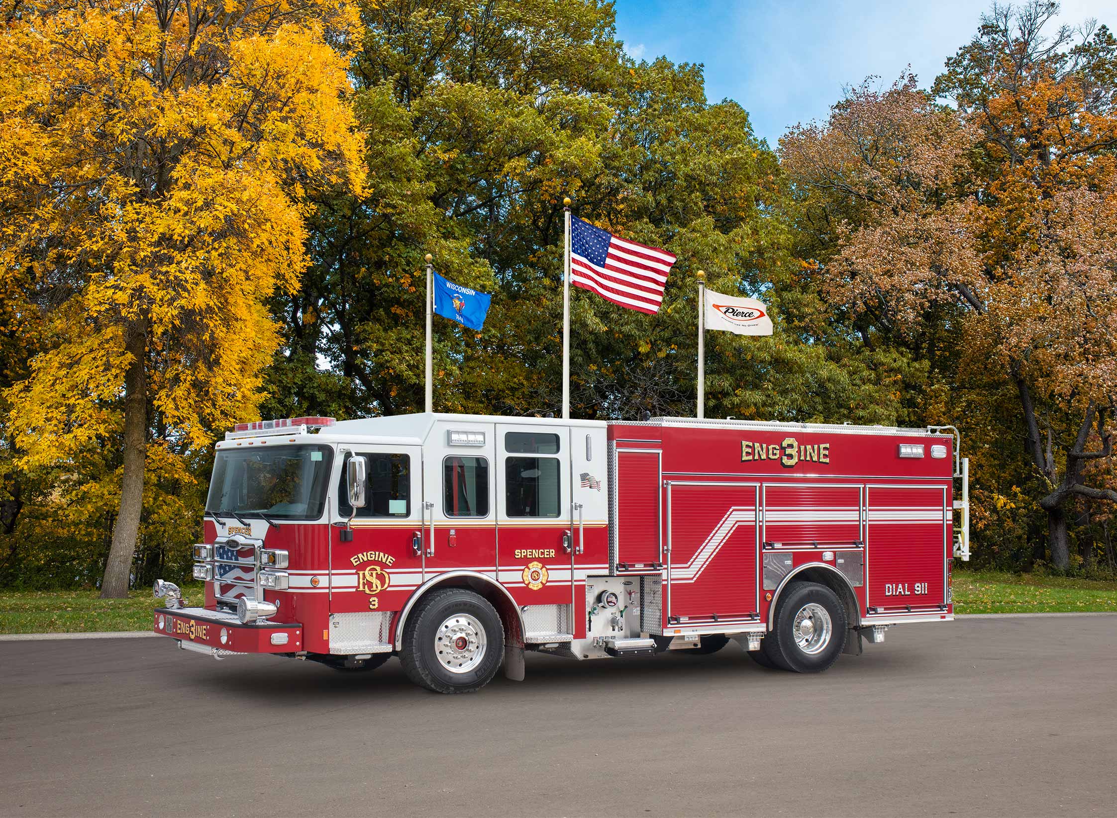 Enforcer Pumper delivered to Spencer Fire Department