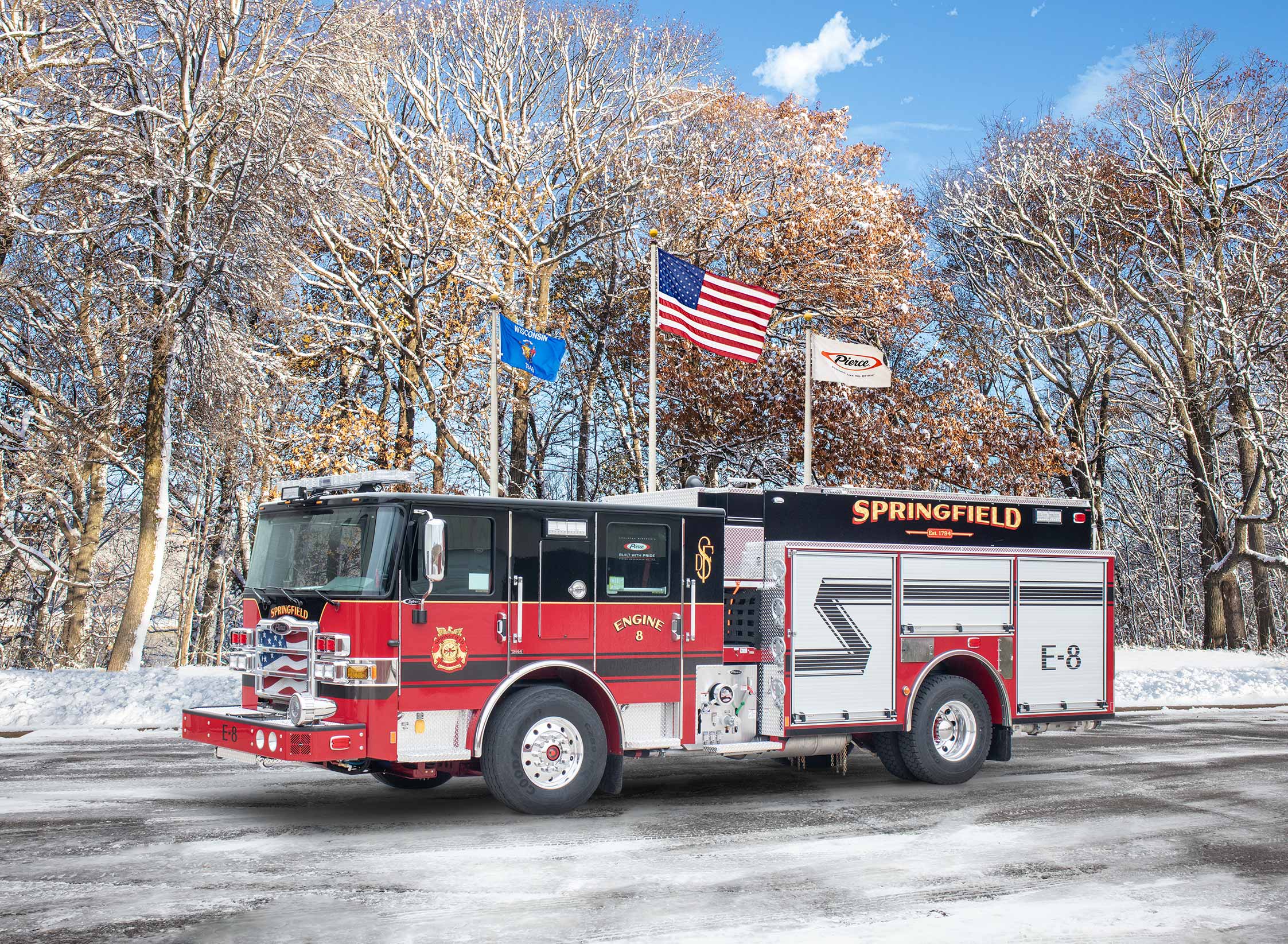 Enforcer Pumper delivered to Springfield Fire Department                       