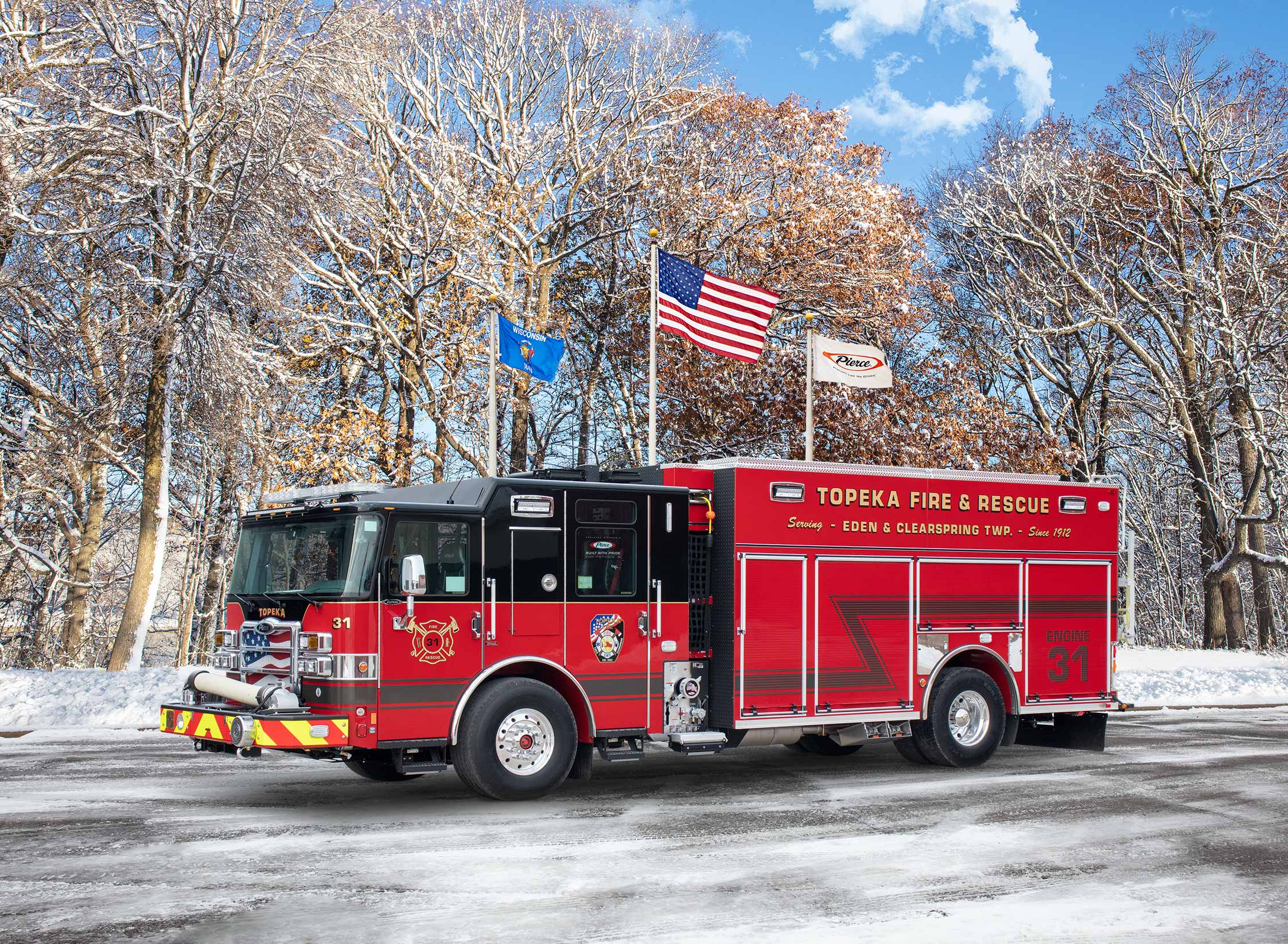 Topeka Fire Department - Pumper – Pumper | Pierce | Topeka, Indiana