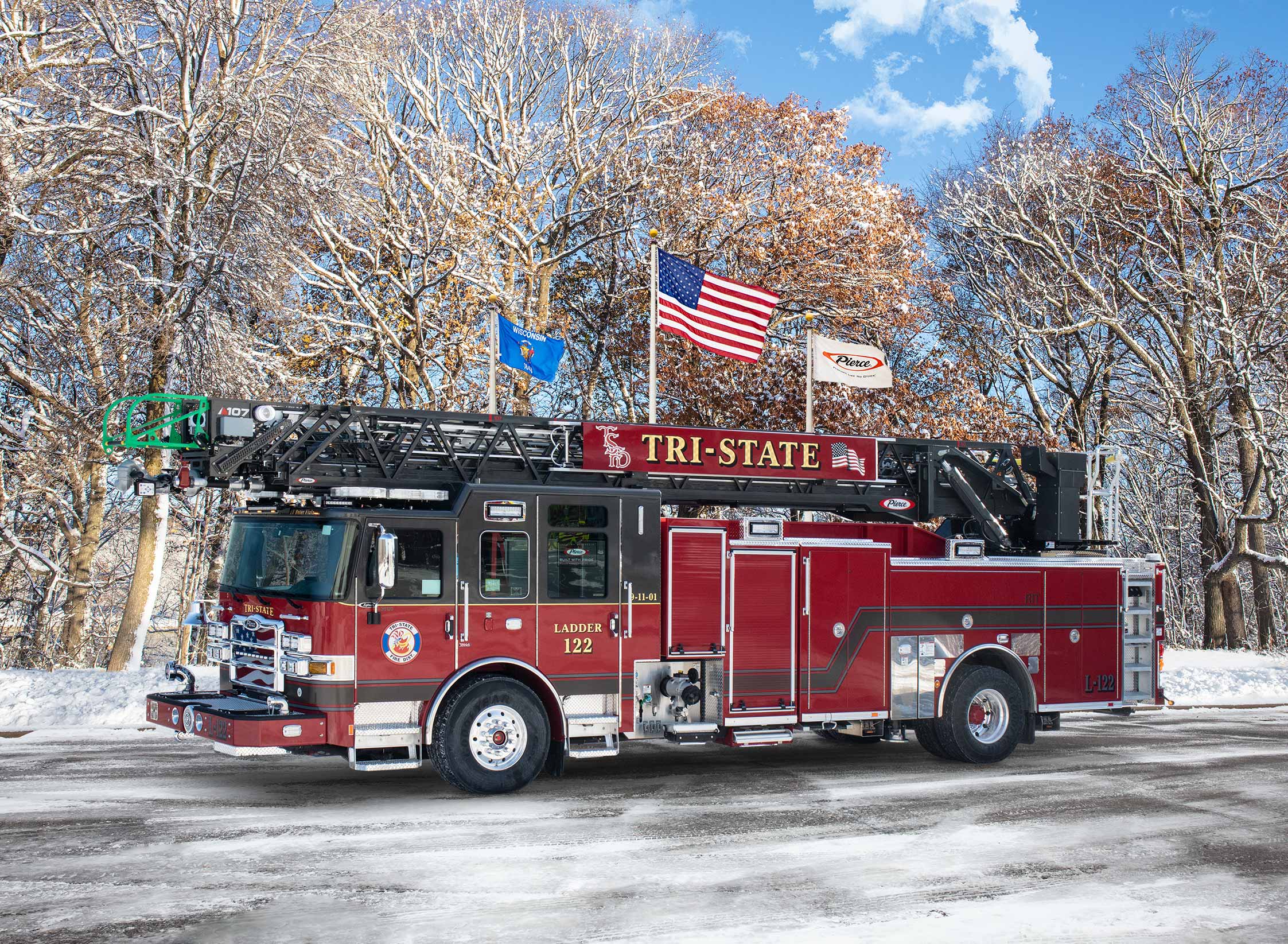 Tri-State Fire Protection District - Aerial – Aerial | Pierce | Darien, Illinois