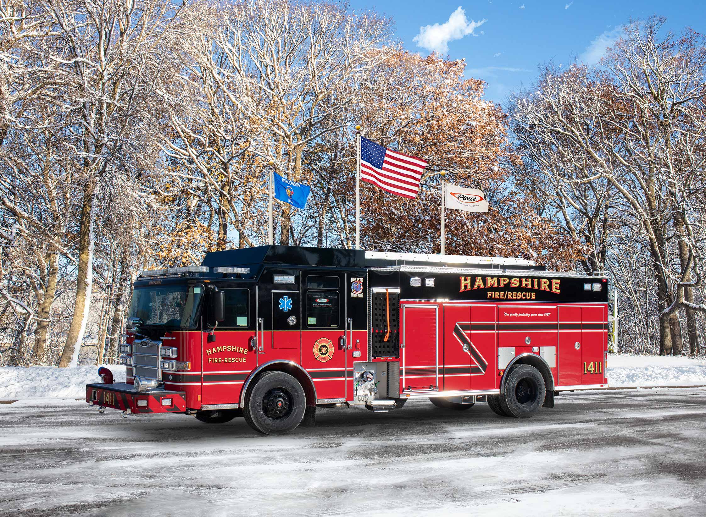 Hampshire Fire/Rescue - Pumper – Pumper | Pierce | Hampshire, Illinois