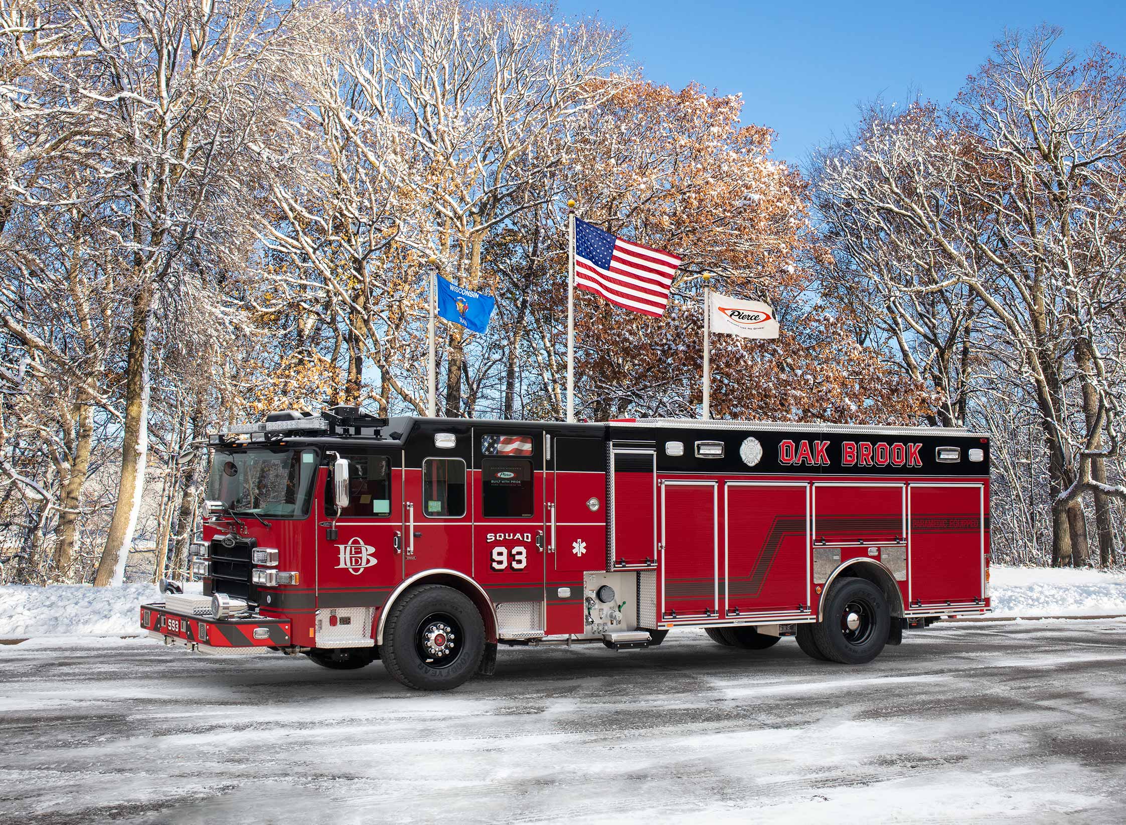 Oak Brook Fire Department - Pumper – Pumper | Pierce | Oak Brook, Illinois