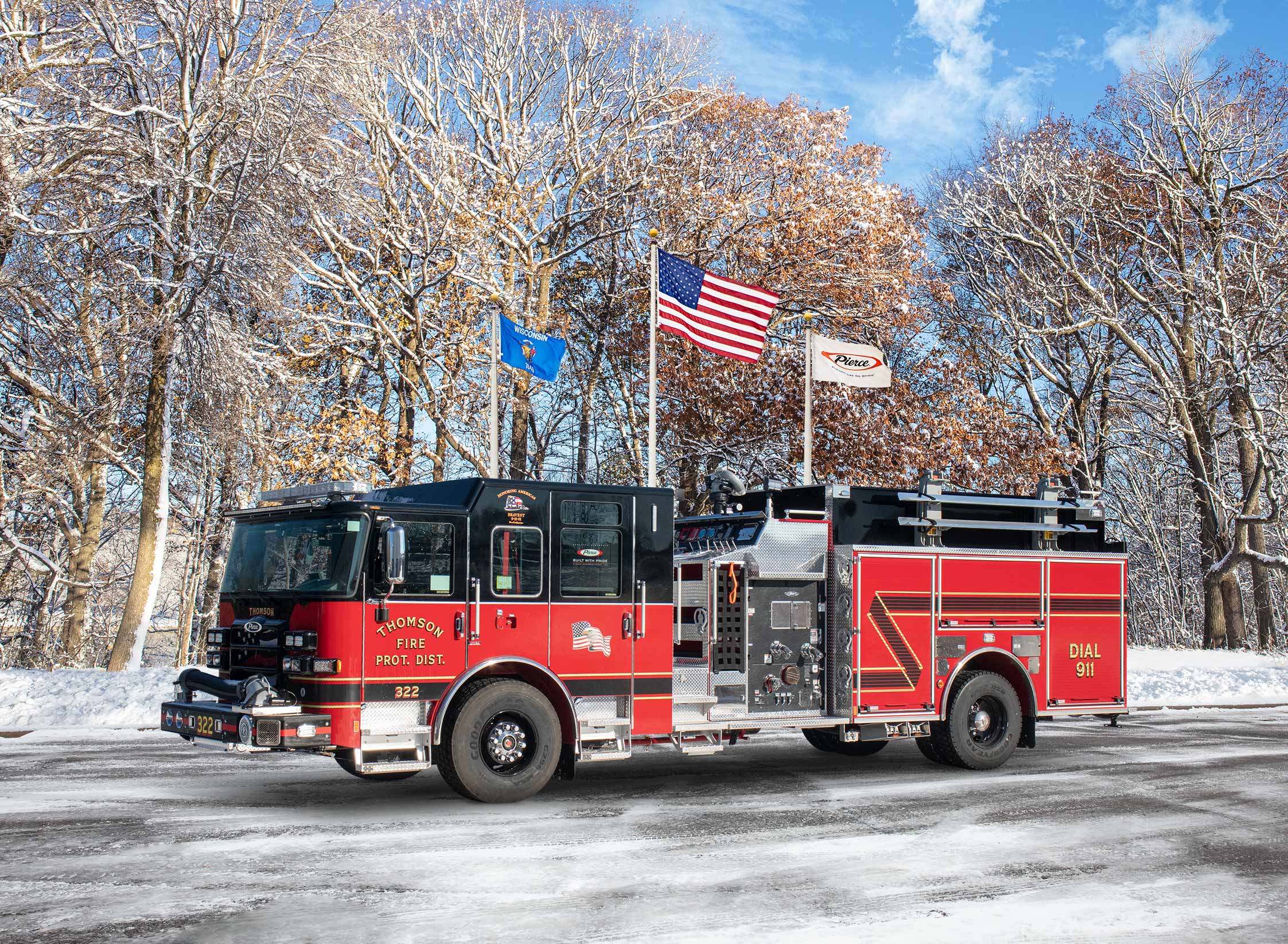 Thomson Fire Protection District - Pumper – Pumper | Pierce | Thomson, Illinois